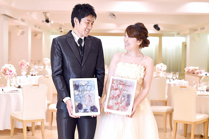 新婦＝ピンク、新郎＝ブルーじゃなくってもいい！両親贈呈品の色分けは自由に選ぼう