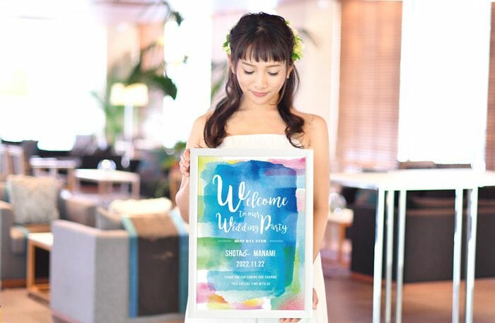 “オシャレ”で“プチプライス”で“すぐ届く！”ウェルカムボードまとめ