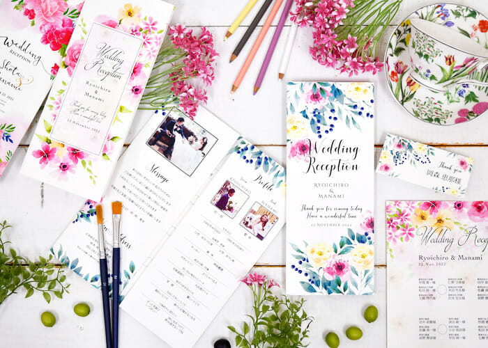 席次表はDIYよりも完成品を注文するという選択