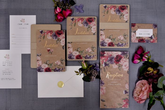 【本日発売】2019年春挙式第二弾！ナチュラル×エレガントのMIXペーパーアイテム