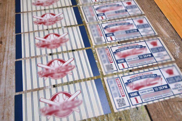 【オリジナル実例集】招待状に追加でイン♡最近増えている“入場券スタイル”