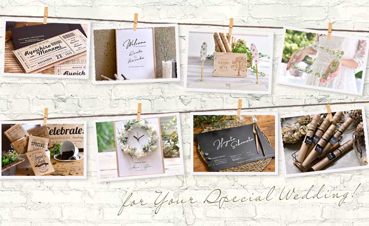 人気のナチュラルウェディングに使えるアイテムを妄想トータルコーデしてみた♡