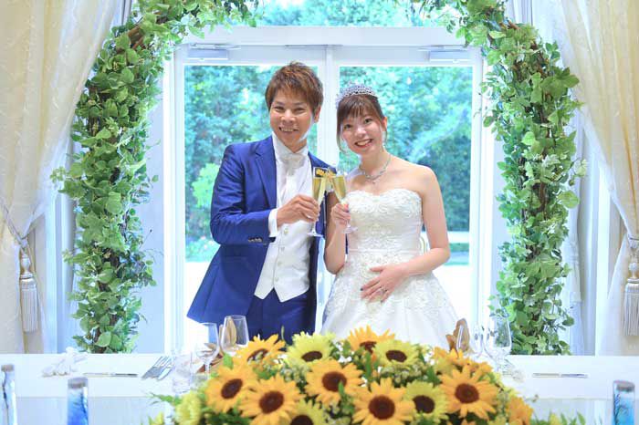 【お客様の声】選んだのは夏らしく♡ポップでキュートなウェディングアイテム