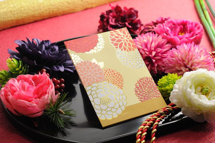 和風招待状