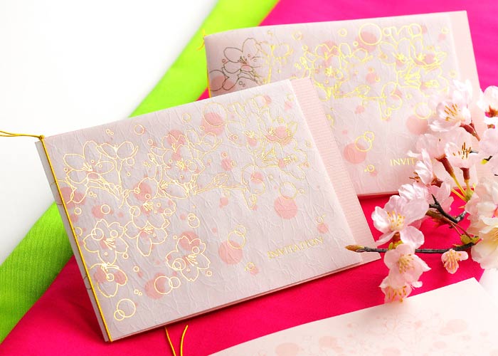 招待状オーダー完成品「ミニョン」(印刷込)