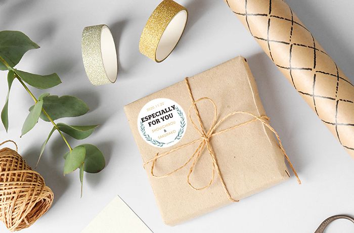 簡単！オリジナルアレンジできる丸シールがかわいい♡