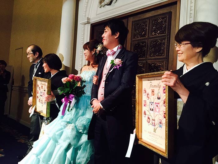 【お客様の声】二人が出会った奇跡を感じる ファミリーツリー（家系図）の両親贈呈品