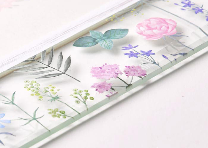 クリア×ガラスフォトフレーム子育て感謝状