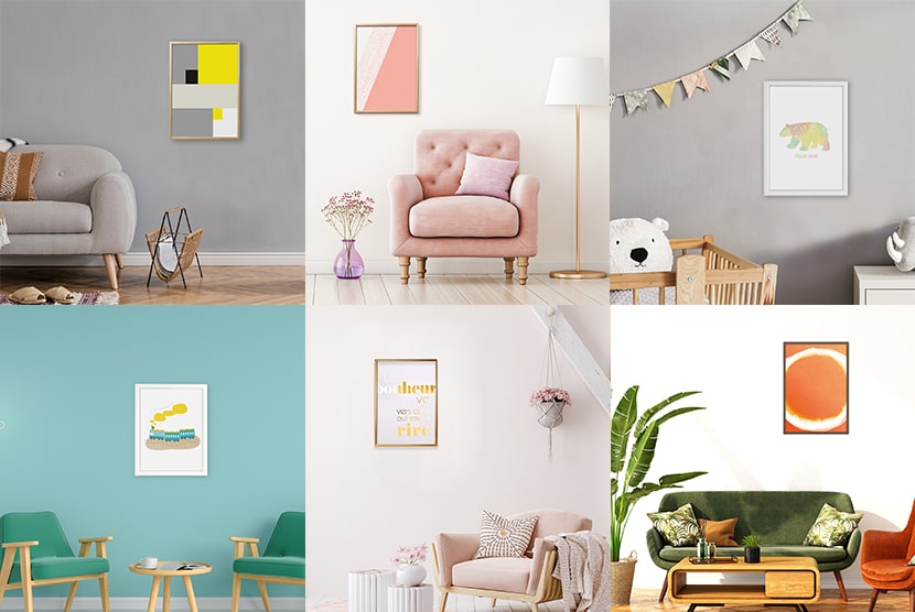 ＜お客様実例集～番外編～＞新居を彩るインテリアポスター