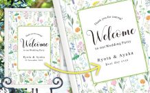 結婚式が延期になるかもしれない場合は、日付のかわりに、Best day ever（人生最良の日）と入れる方法も