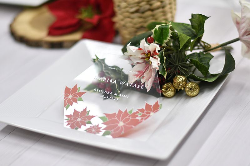 まだ間に合います！12月挙式のペーパーアイテム