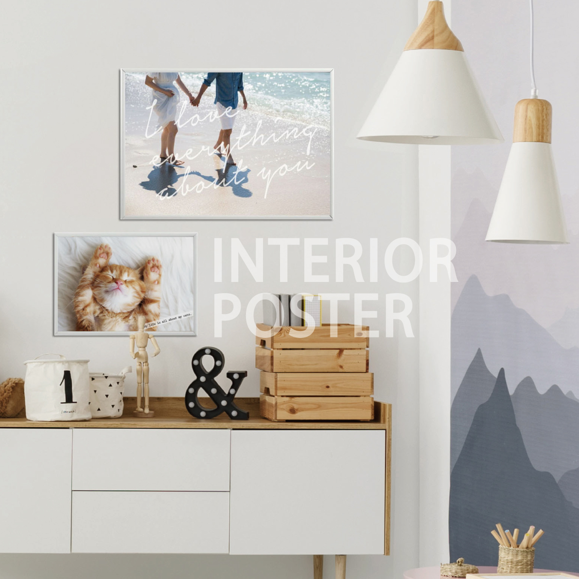 新居に飾りたいインテリアポスターもファルベで準備♪