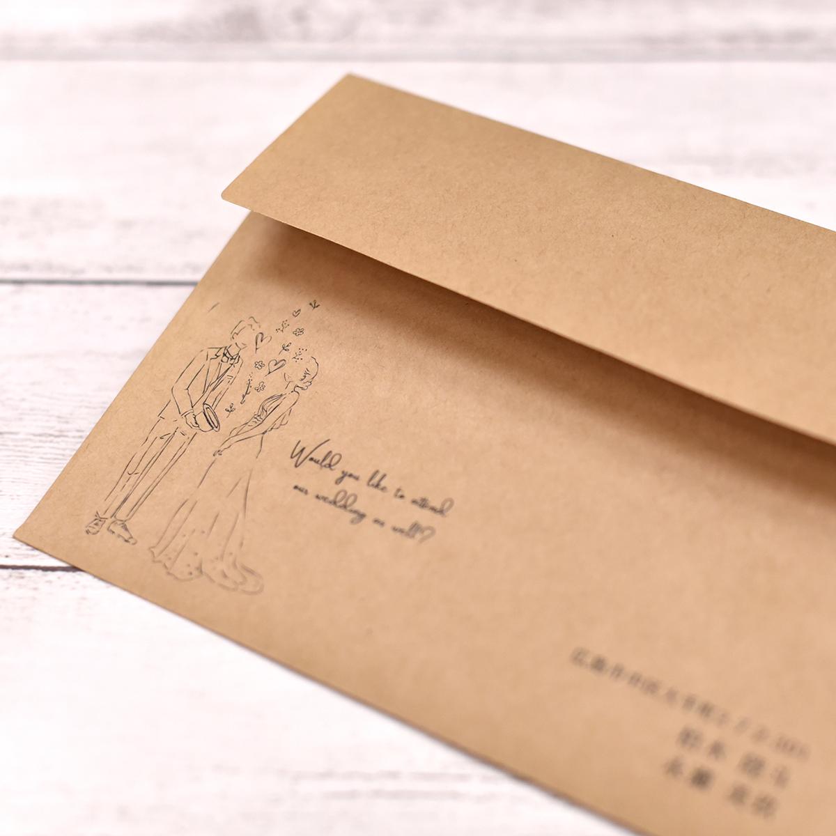 招待状の封筒も可愛く 個性を出して おしゃれな結婚式を綴るコラム ファルベ