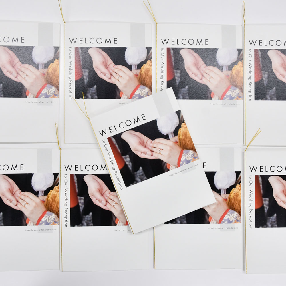 【オリジナル実例】まるで詩集！？想いを120％詰め込んだプロフィールブック