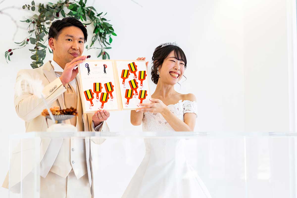 【お客様の声】二人を結んだ「よさこい」をテーマにしたオリジナル結婚証明書