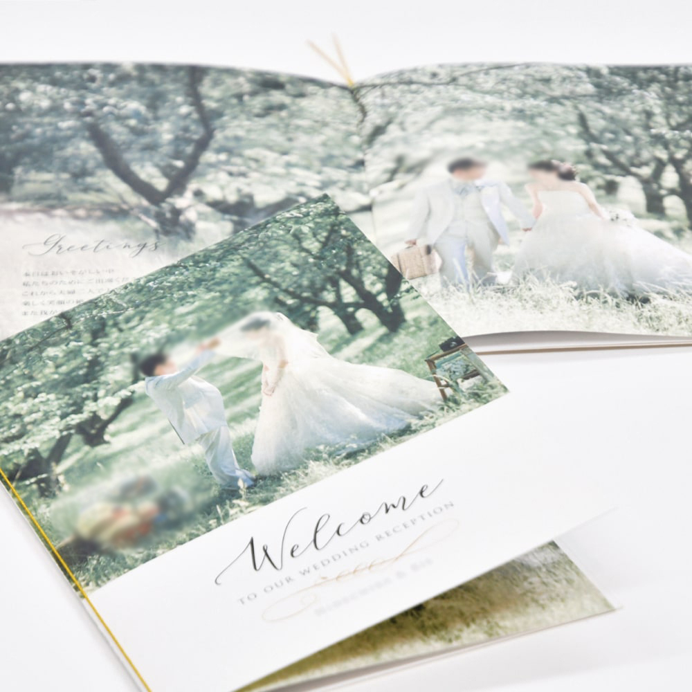 オリジナルのプロフィールブック