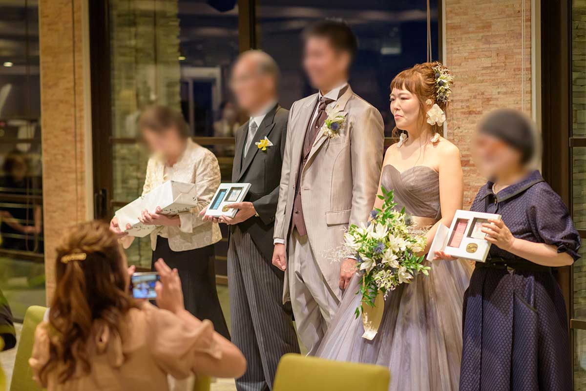 【お客様の声】デザインも可愛くて一目ぼれ♡好きな曲で贈ることが出来た「フォトフレーム付きオルゴール」