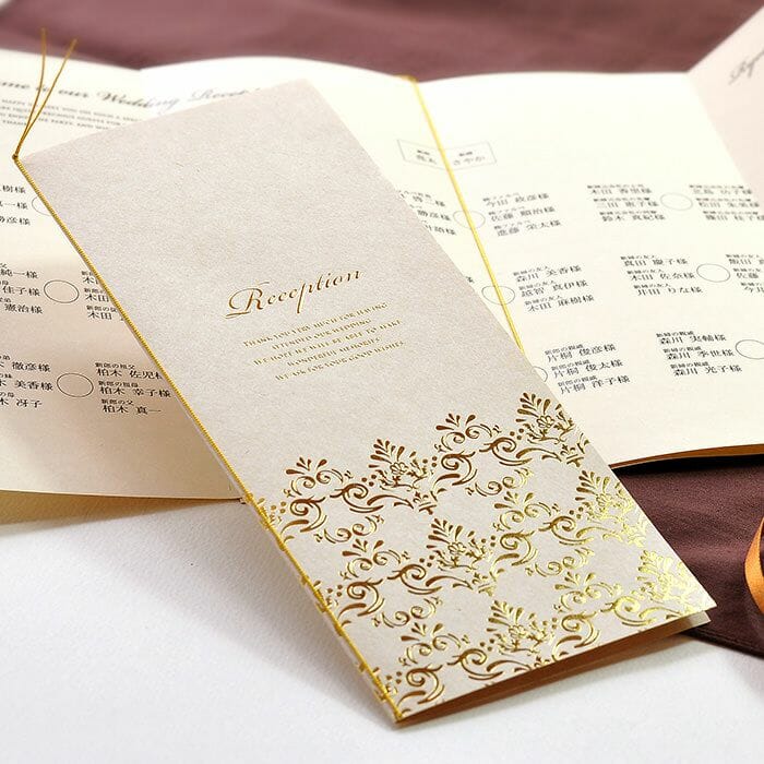 印刷までお任せオーダー席次表