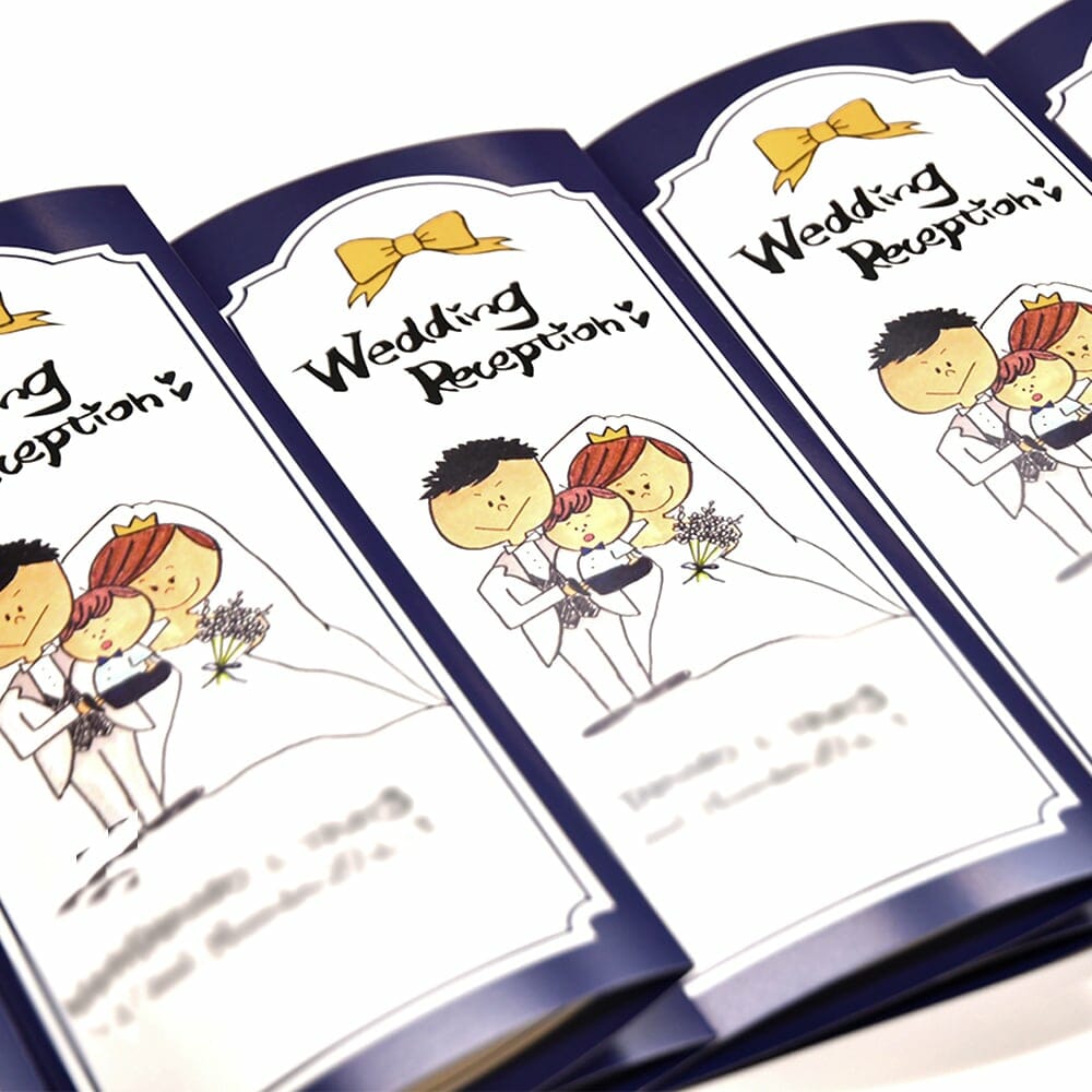 直筆イラスト入り…が実現！ファルベならこんな仕上がりが可能に♪