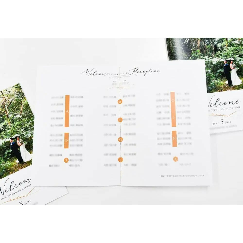 P2-3：まずは見開きで席次表