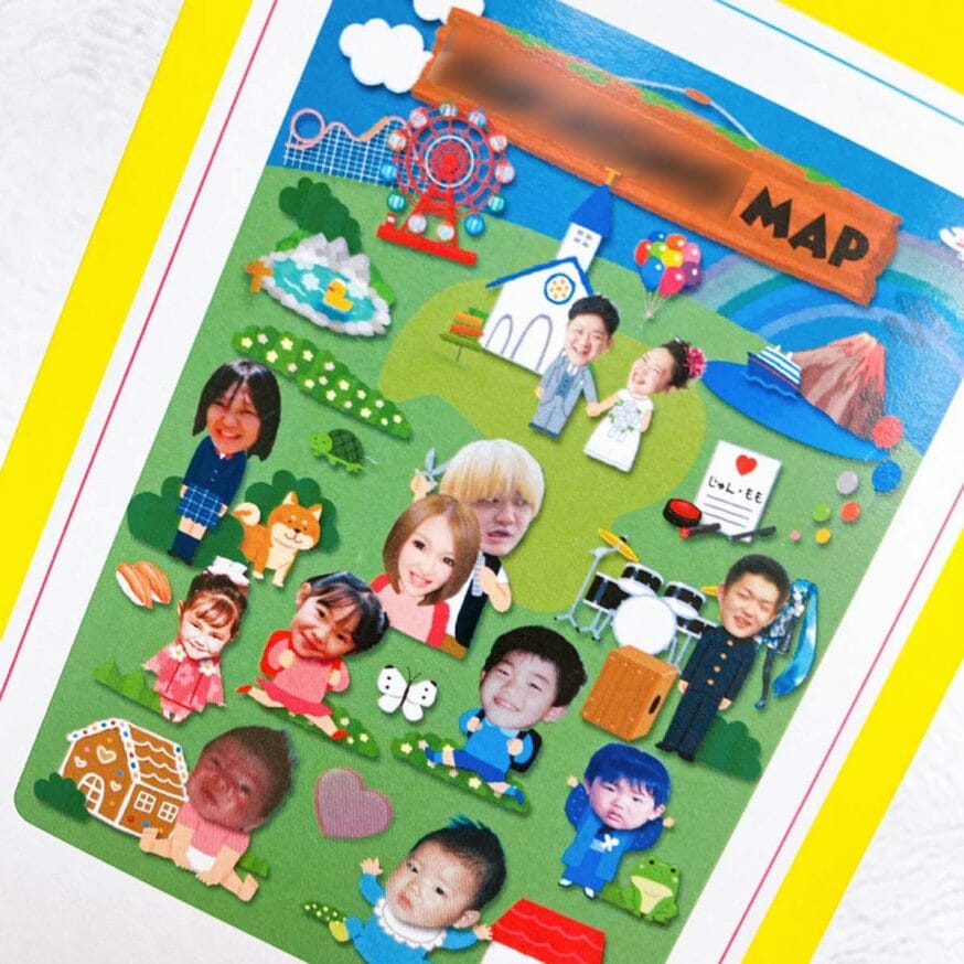 お客様が作成した画像を追加アレンジ