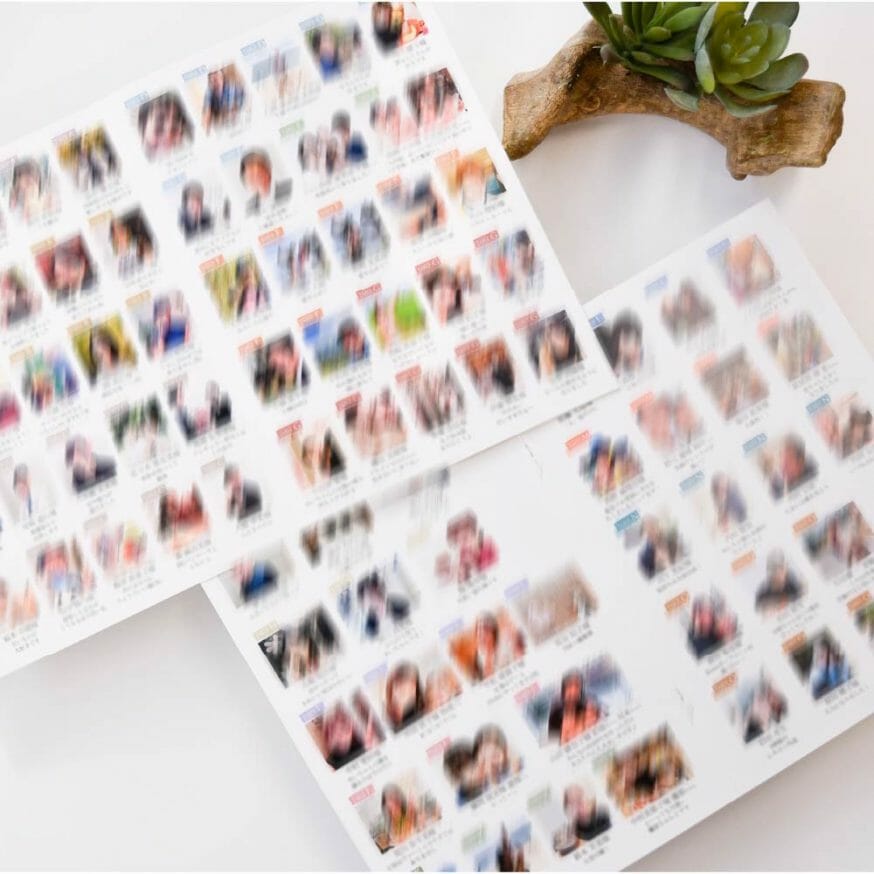 ゲストは全員お写真入りでご紹介！