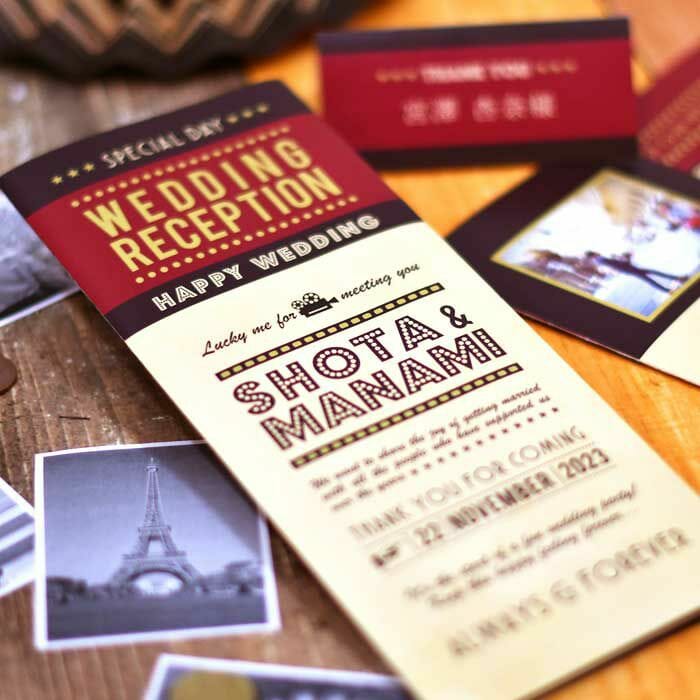 ファルベだからできる！BGMを席次表に！アレンジ例のご紹介♪