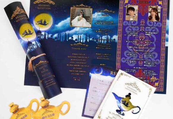 アラジン好き必見♡本格アイテム勢ぞろいのアラビアンナイトな結婚式