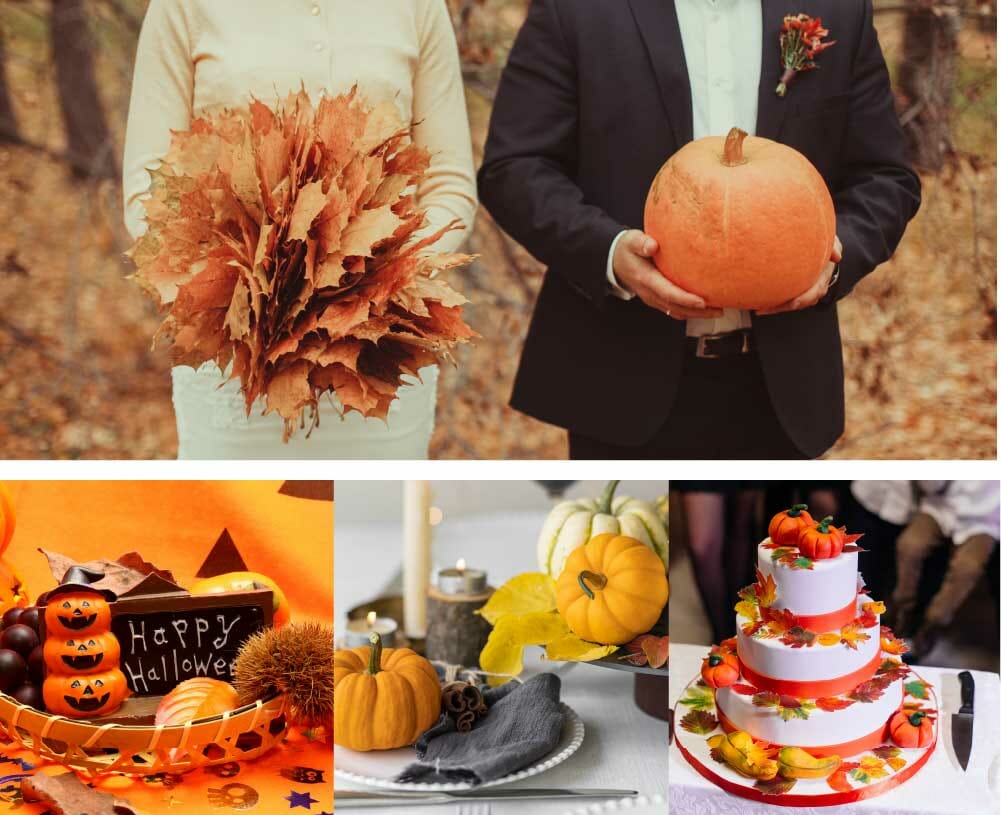 ハロウィンがテーマの結婚式