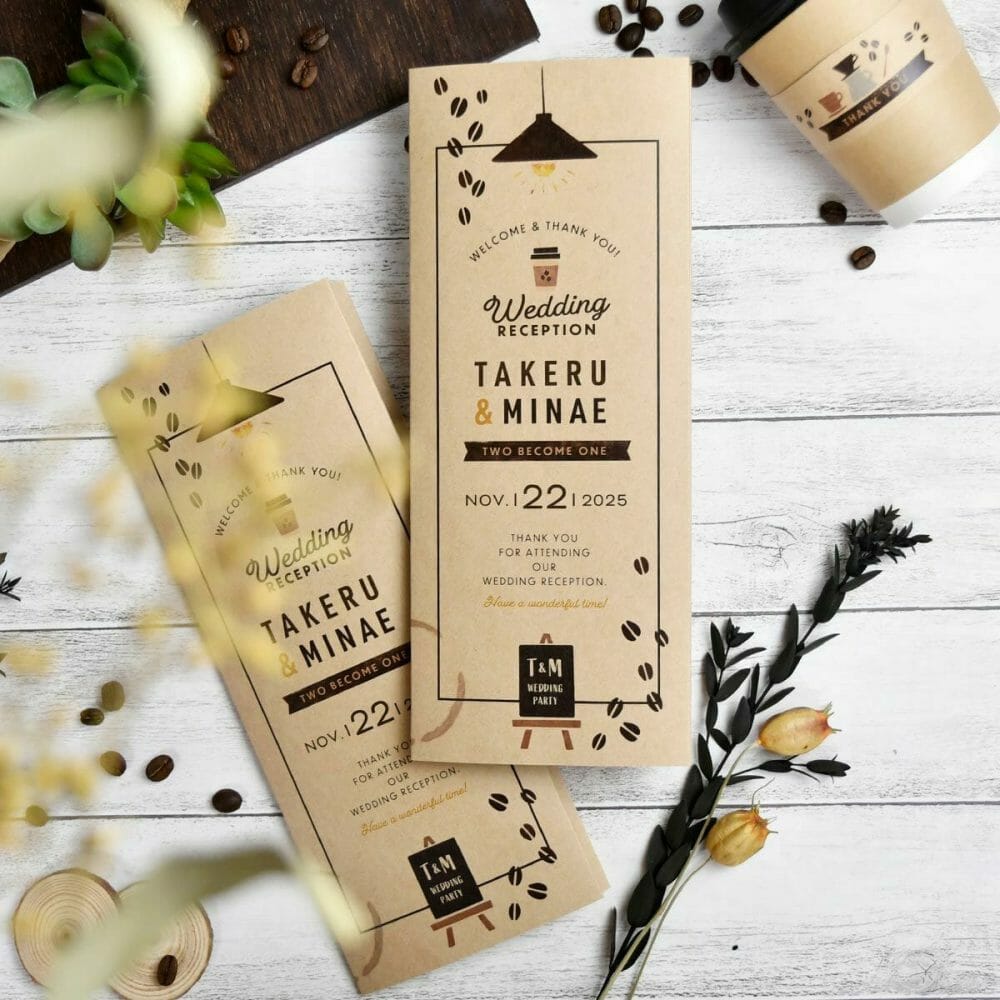 2023年秋挙式オススメの席次表【5選】