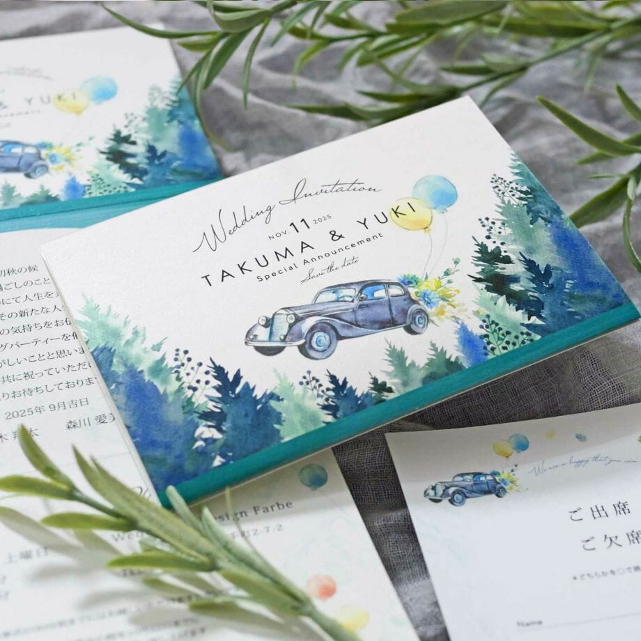 11月挙式の方も急ぎ対応可能！2023年新作招待状の紹介♪