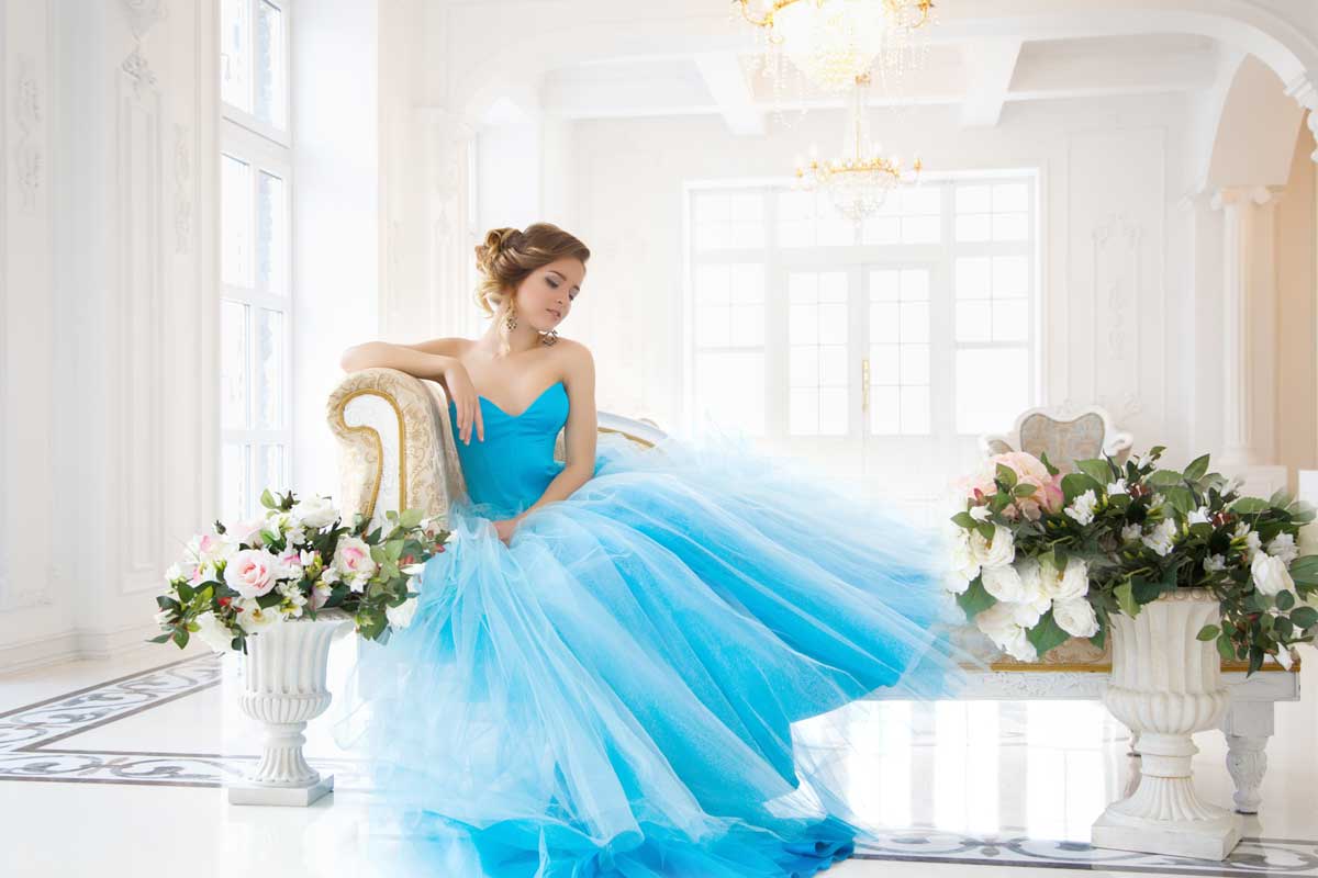 シンデレラブルーの花嫁