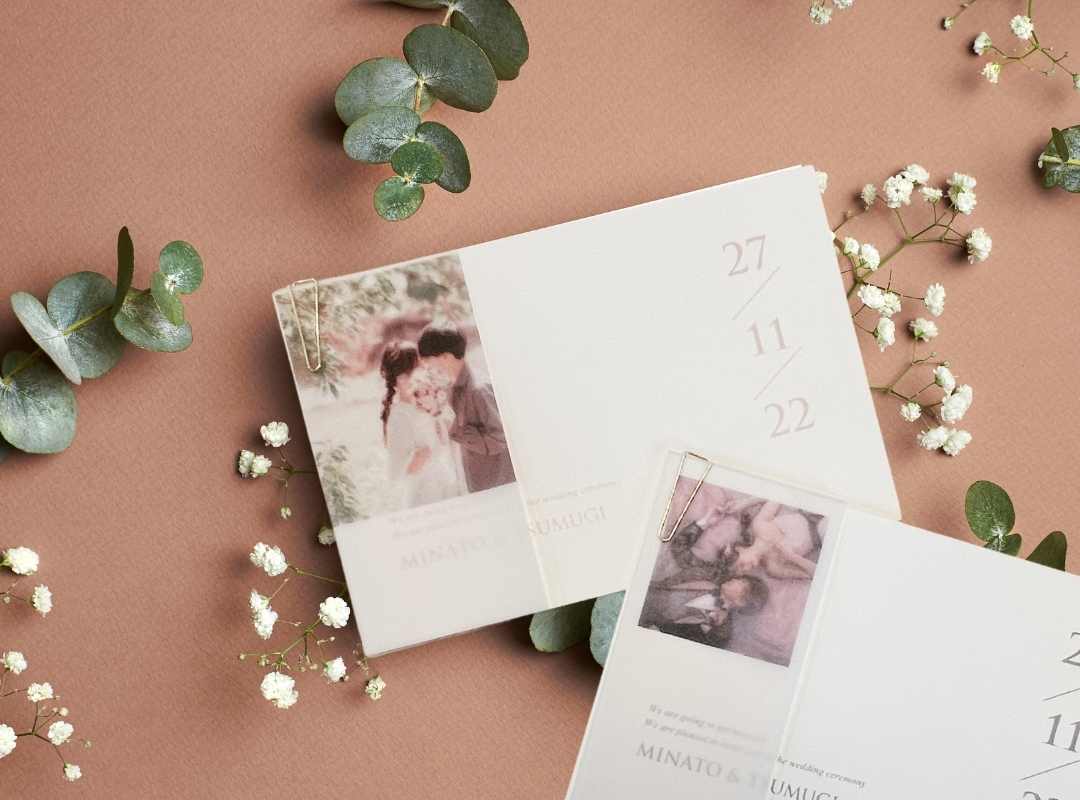 イチから手作りは難しいプレ花嫁様へ!】トレぺで大変身!結婚式招待状アレンジDIYしてみた~!