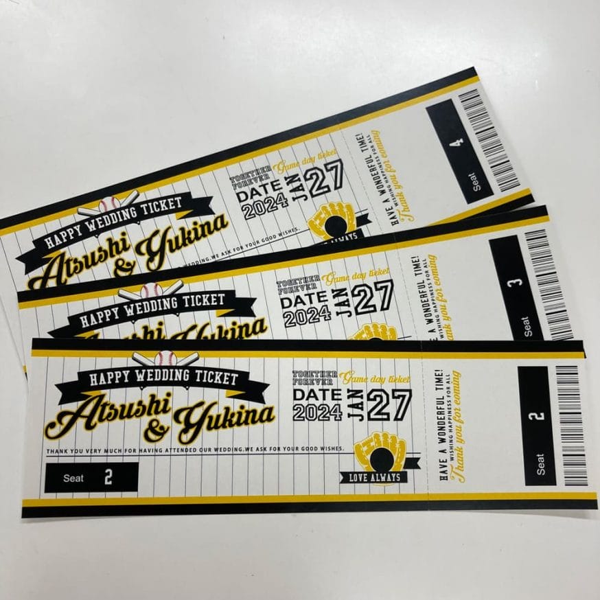 演出でご利用いただいたエスコートカード