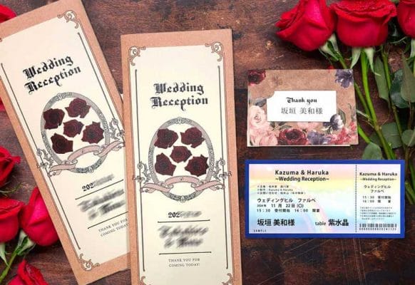 結婚式でも推し活！！アーティストのジャケ写で作るペーパーアイテム