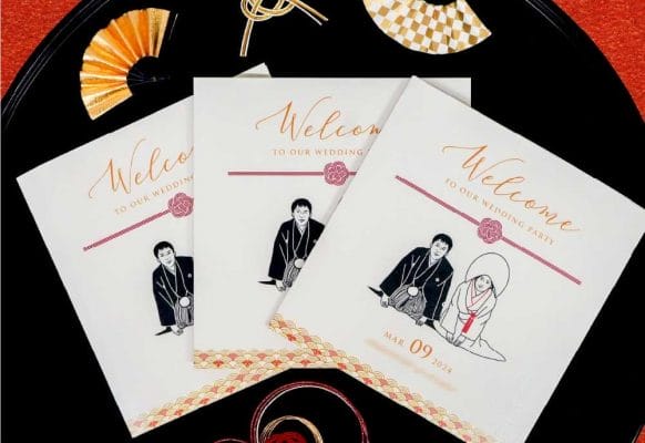 似顔絵＆クイズ入り【和風プロフィールブック】がおもしろい！