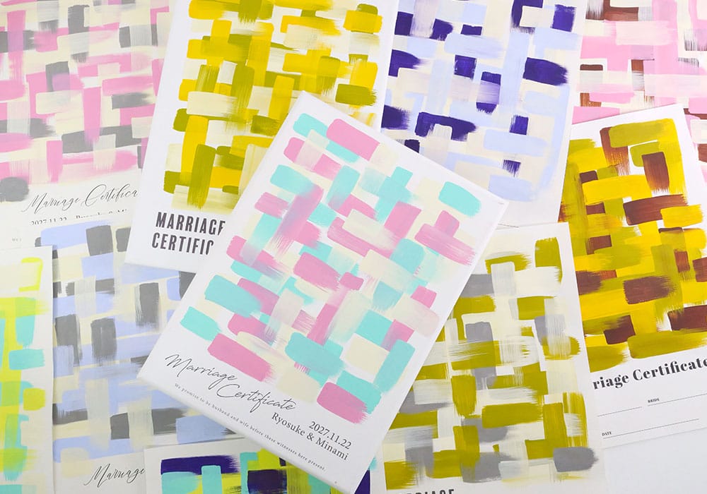 ＼新商品情報／まだまだ大人気！ウェディングキャンバス新登場