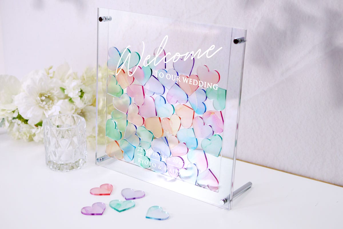 オーダーメイド　ハートドロップス　ハンドメイド　お祝いのプレゼントにも！ オーダーメイドハートドロップスハンドメイドお祝いのプレゼント