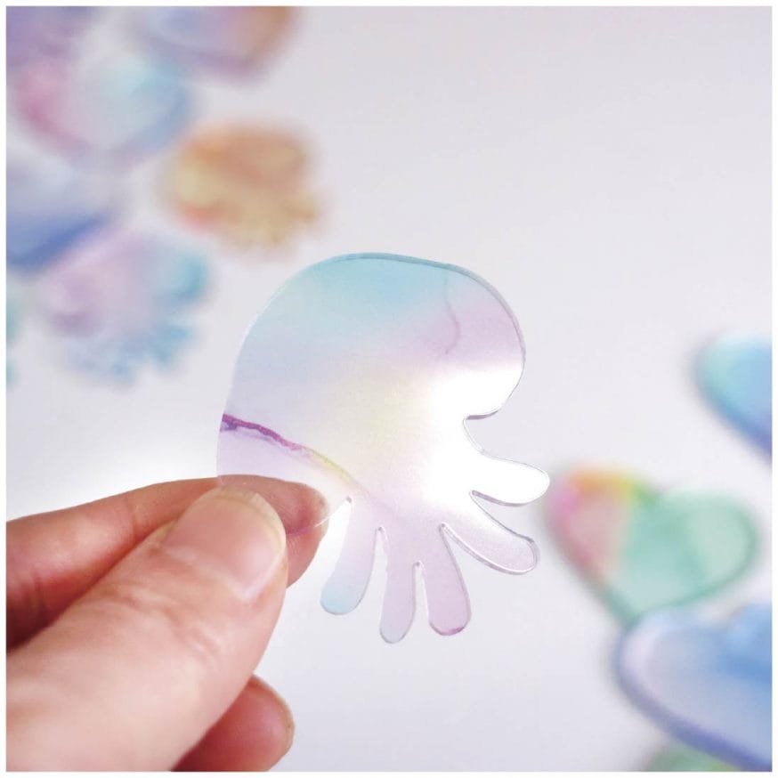 くらげのカタチのピース