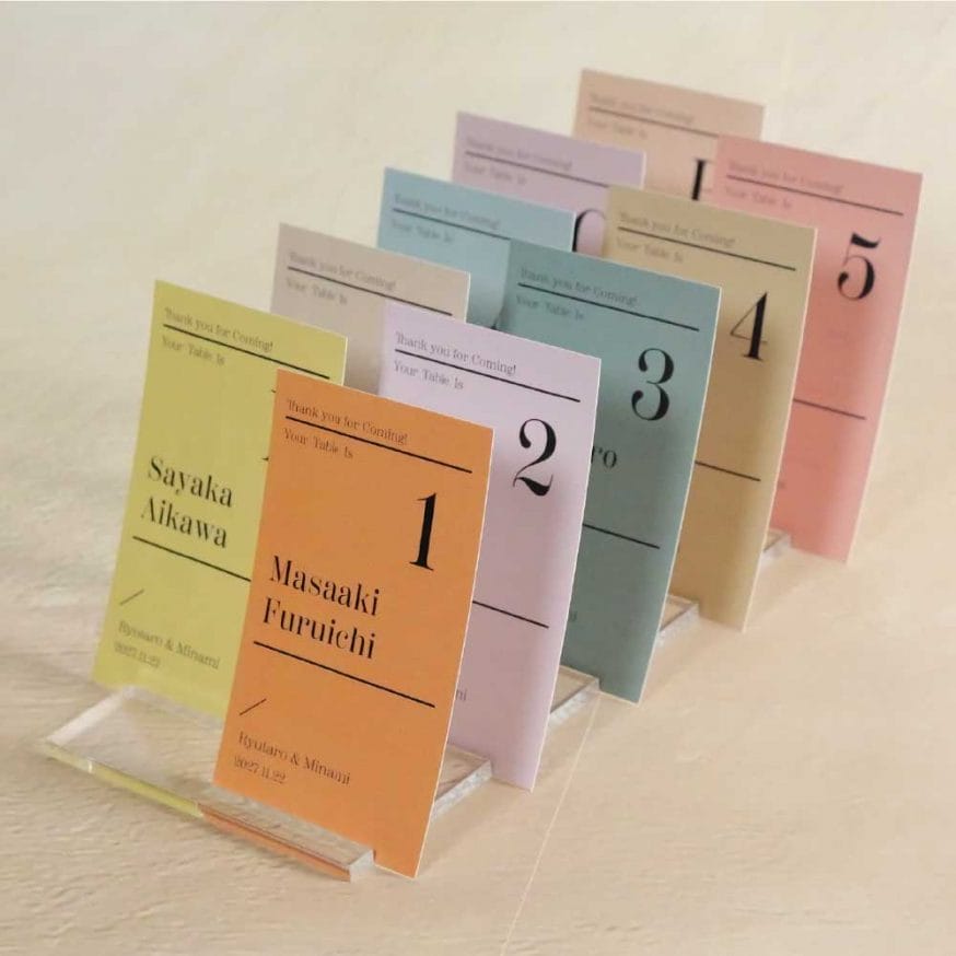 ミューテッドカラーで大人テイストに