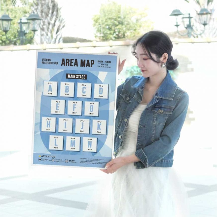 デザイン01：コンサートチケット