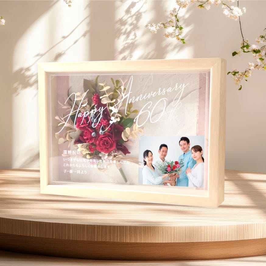 「60th アニバーサリー」の想いを込めて——感謝を伝える感謝ボード