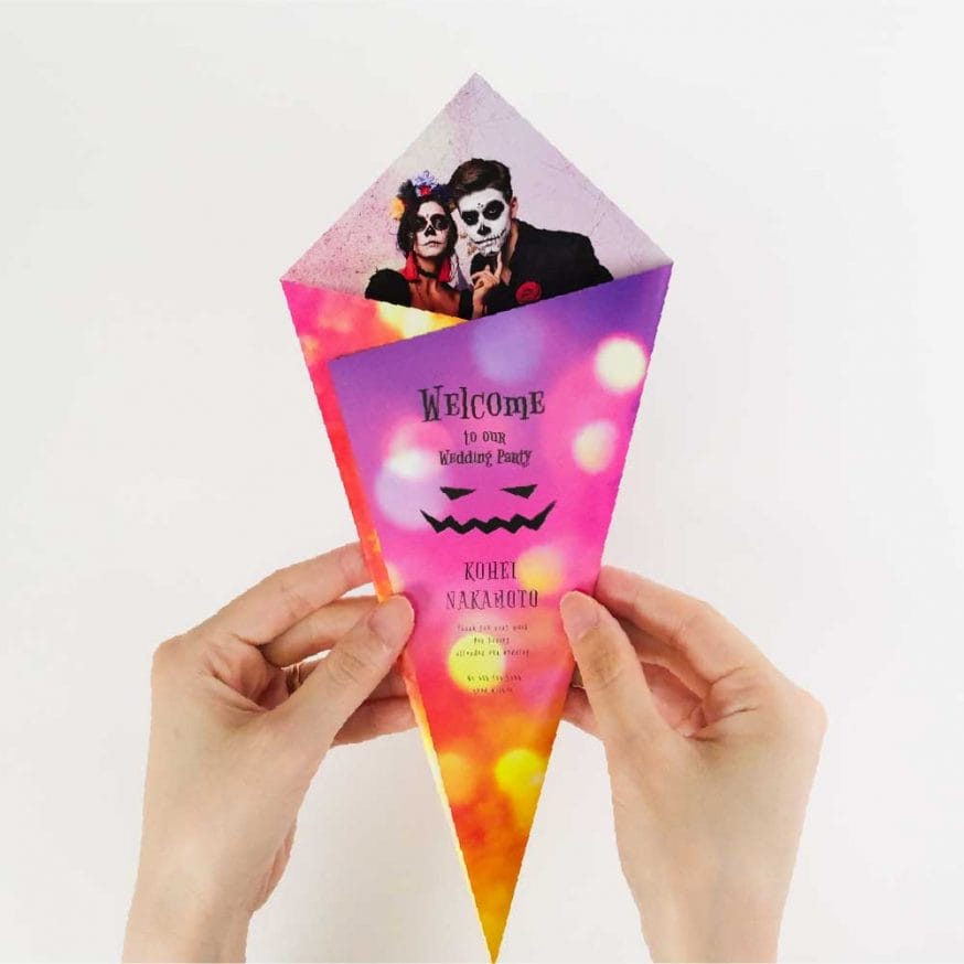 おふたりのお写真入りの特別感