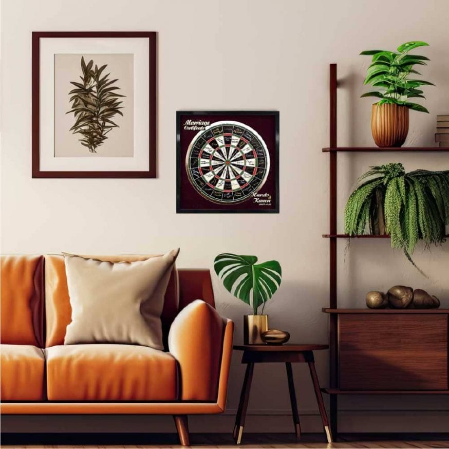 シックなビターウッドカラー