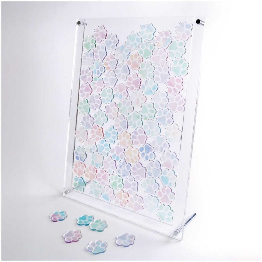 肉球型のオリジナルピースで作るウェディングドロップス