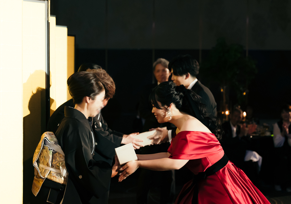 ワイン子育て感謝状ご注文のお客様感動のクライマックスシーン