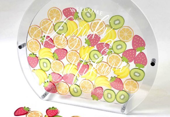 フルーツが彩る！しあわせいっぱいのウェディングドロップス