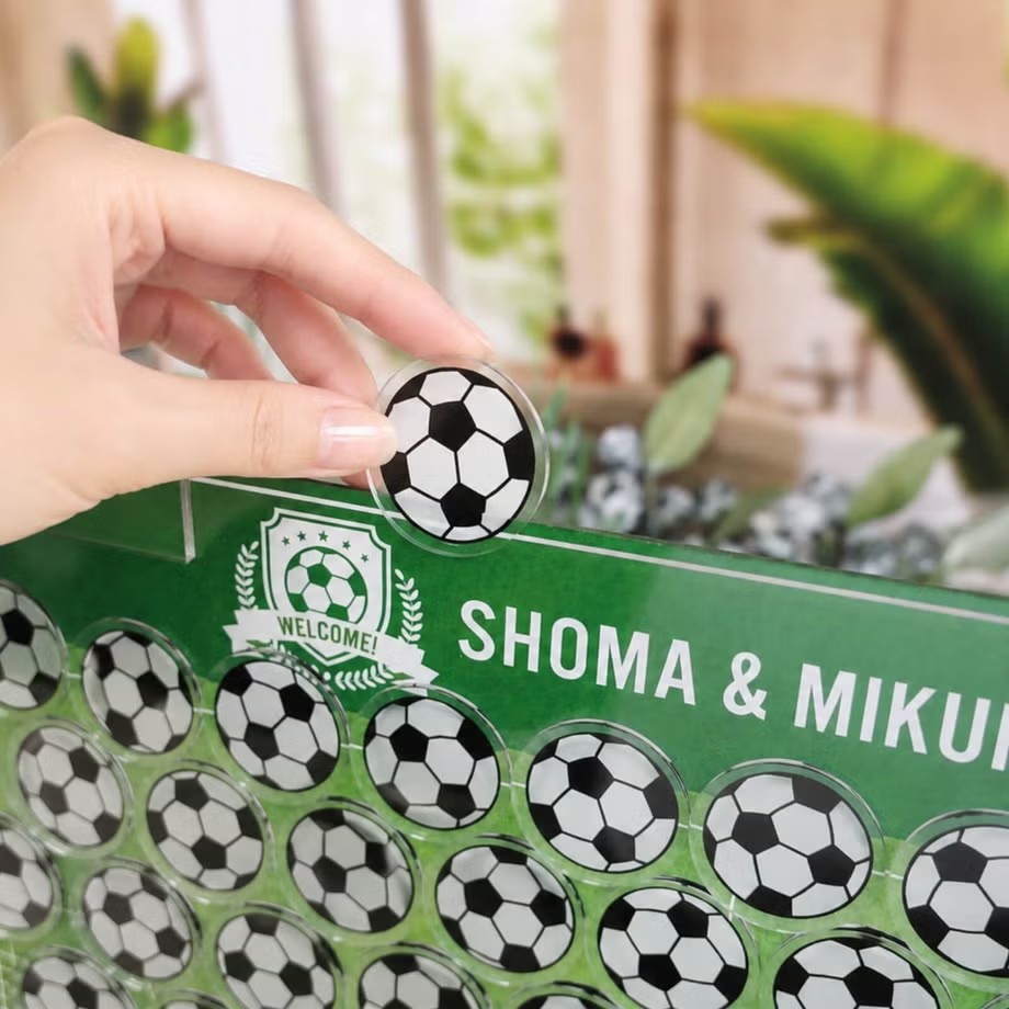 フォト　ウェディングドロップス「サッカー」