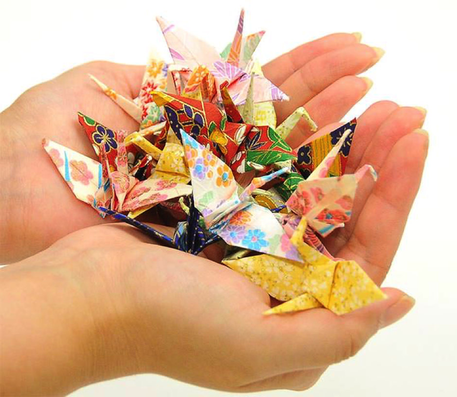 折り鶴シャワー(500羽入りアソート)