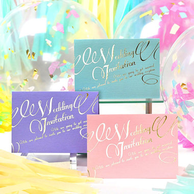 招待状イリス・パステル